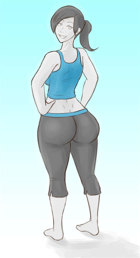 Lets Train Those Buttocks By Rasburton Wii Fit Trainer Know Your Meme