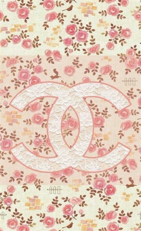 Cute Shabby Chic Vintage Chanel Iphone Wallpaper Inlove