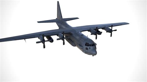 25 3d Model Ac 130 Hercules By Blackdevrug An Accurate Model Of The