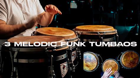 How To Play 3 Funk Melody Tumbaos On Congas Youtube