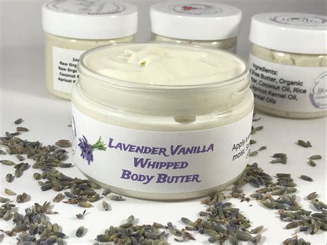 The Best Whipped Body Butter Shea Butter Natural Moisturizer Etsy