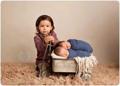 Newborn Twin Session In Our Marlton Studio Adc Photography