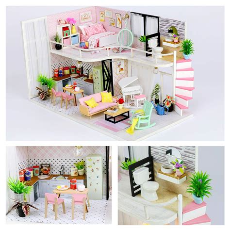 Shop Diy Dollhouse Kit Miniatures Diy Craft K At Artsy Sister