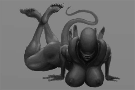 Rule 34 Alien Alien Franchise Female Monochrome Nihilophant Solo