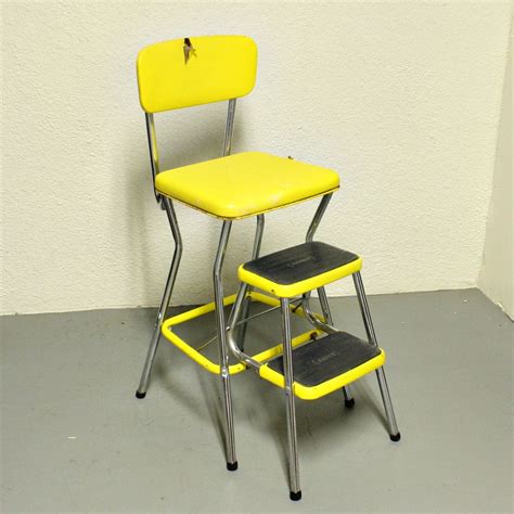 image detail for vintage cosco stool step stool kitchen stool chair fold out