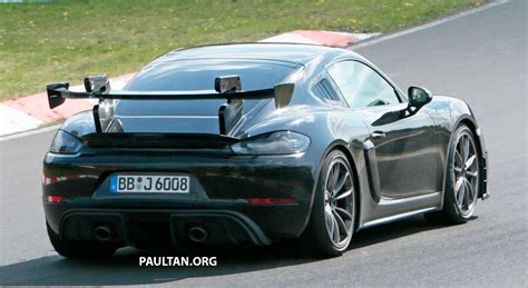 Spied Porsche Cayman Gt Rs Testing At Ring Porsche Cayman Gt Rs Track Spied Paul