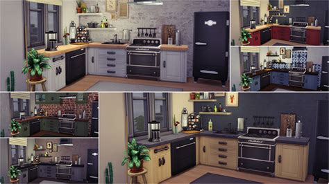 Sims 4 Maxis Match Kitchen Cc The Ultimate Collection Fandomspot