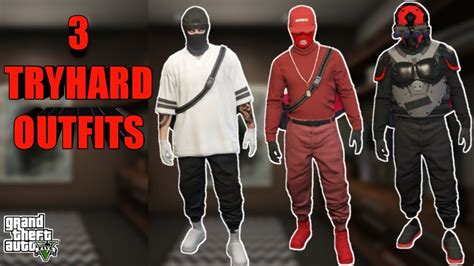 3 Tryhard Outfits Gta 5 Online Youtube