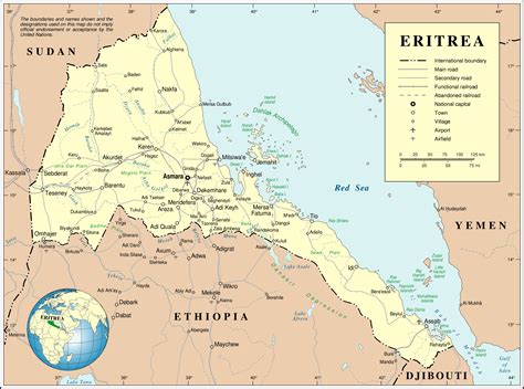 Could not find what you're looking for? Maps of Eritrea | Map Library | Maps of the World