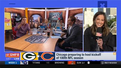 Good Morning Football Kay Adams Reports On Chicago Preparing To Host