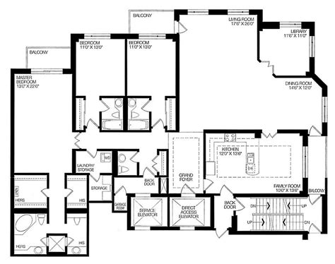 38 Avenue Rd Toronto 3 Bedrooms Floor Plans Prince Arthur Condos