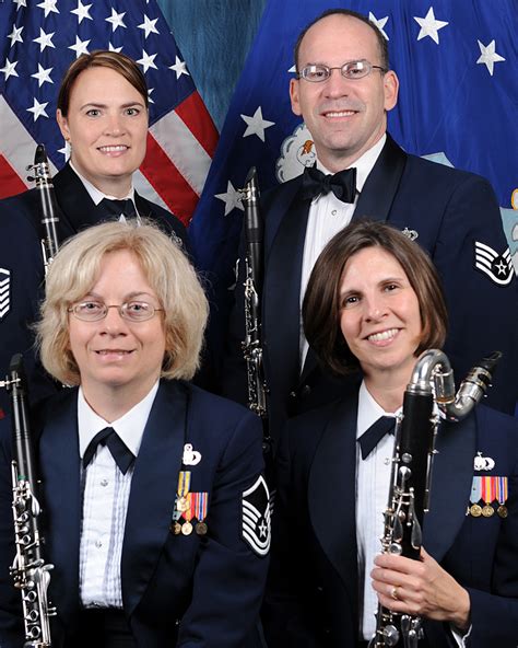 American Air Force Clarinet Quartet Highfield Hall And Gardens