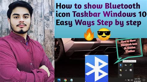 How To Show Bluetooth Icon In Taskbar Windows 10 How To Add Bluetooth