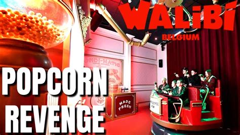 popcorn revenge on ride pov walibi belgium youtube