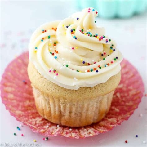 The Best Vanilla Buttercream Frosting Belle Of The Kitchen