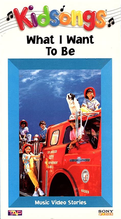 Jp What I Want To Be Vhs Kidsongs Dvd