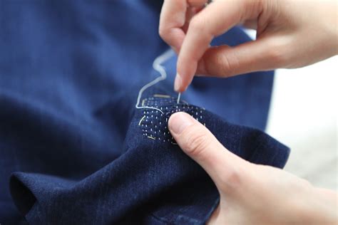 Mending Has Never Looked So Good Visible Mending Fashion Knitwear