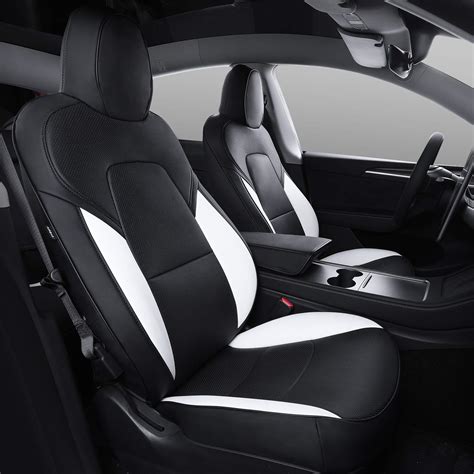 Read Notes Xipoo Fit Tesla Model Y Car Seat Cover Pu Leather Cover