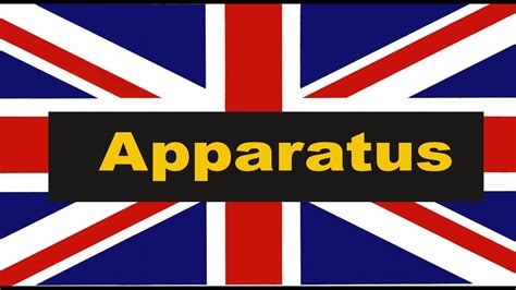 The standard british accent is one of the most common dialects in the south of england. How to pronounce "apparatus" in English -Authentic British ...