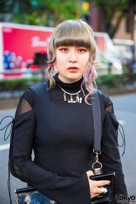 20 Year Old Japanese Fashion Student Hazuki On The Tokyo Fashion