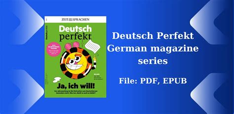 Deutsch Perfekt German Magazine Series