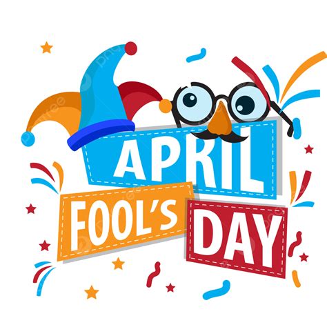 April Fools Day Clipart Transparent Background Mustache Funny April