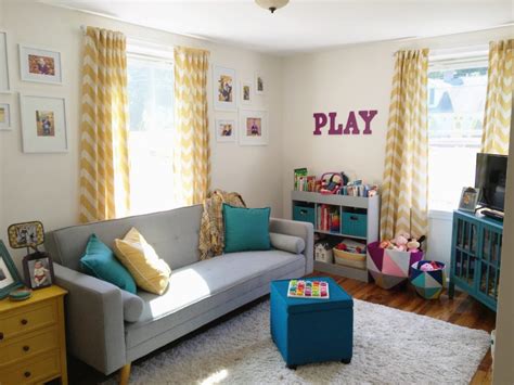 Modern Colorful And Functional Playroom Project Nursery