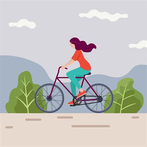 Bike Ride Vector Art Icons And Graphics For Free Download