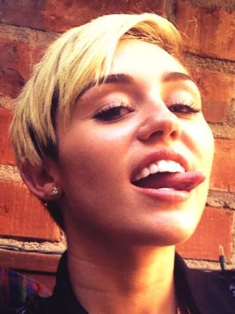 Miley Cyrus Faces Pictures Of Miley Sticking Her Tongue Out Capital