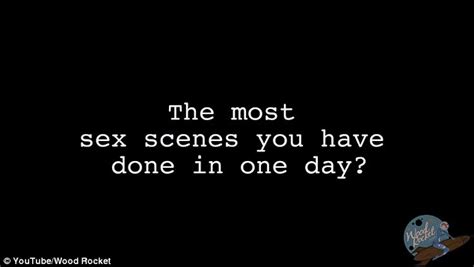 Porn Stars Reveal The Most Sex Scenes They Have Filmed In Just One Day