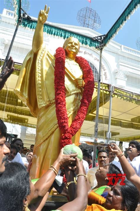 chennai tamil nadu cm dy cm unveil the statue of jayalalithaa on her birth anniversary