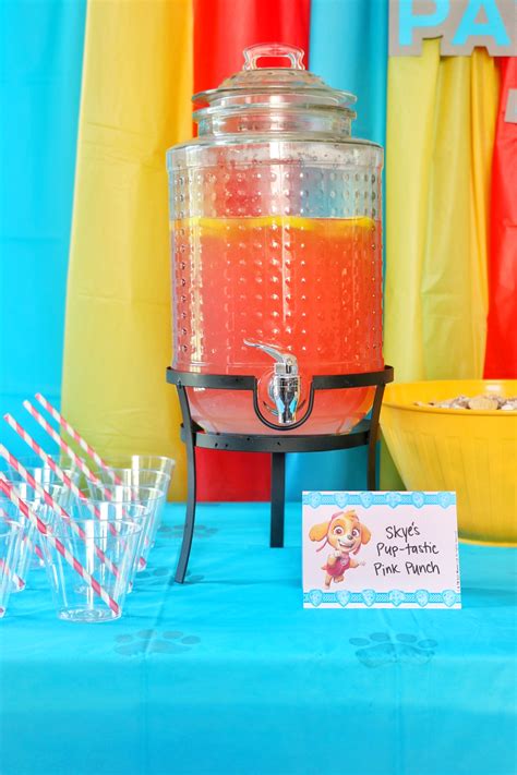 Paw Patrol Party Ideas Food Decorations Games And Free Printables
