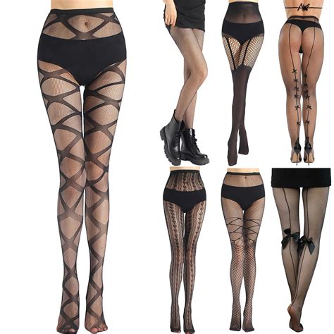 Hot Erotic Lingerie Women Sexy Fishnet Stocking Open Soft Tights