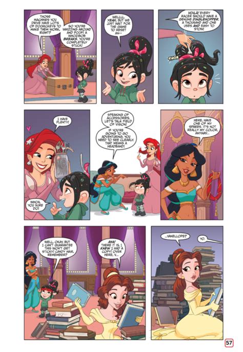 Дисней Принцессы Ральф против Интернета Disney Princess Comics