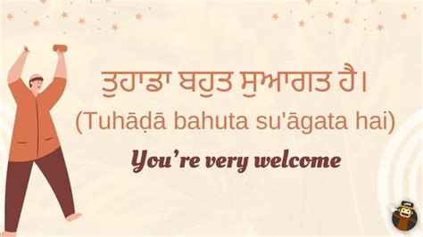 Say Youre Welcome In Punjabi The 1 Best Guide Ling App