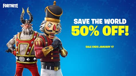Savetheworld Is Currently 50 Off Pickup A Founders Pack Here And