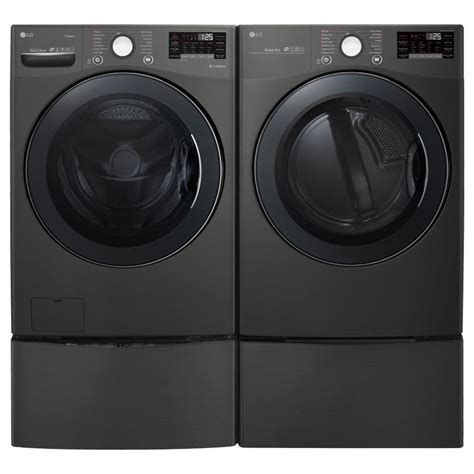 Lg Appliances 45 Cu Ft Smart Front Load Washer With Turbowash 360