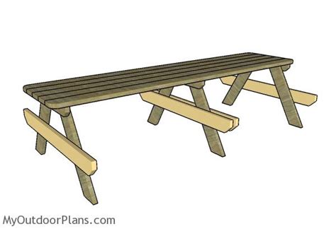 10 Foot Picnic Table Plans Myoutdoorplans