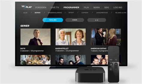 Tv2 Play Appen Er Klar På Apple Tv Flatpanelsdk