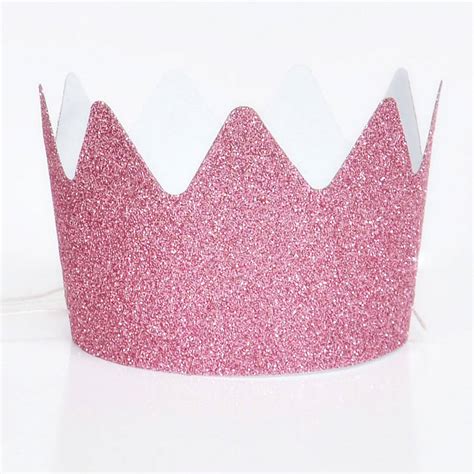 Childrens Birthday Party Glitter Crowns By Peach Blossom