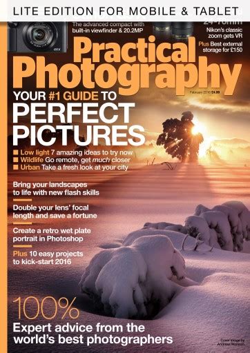 Practical Photography Magazine February 2016 Back Issue