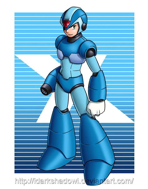 Rockman X By Idarkshadowi On Deviantart Fan Art Anime Deviantart