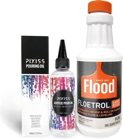 Buy Floetrol Pouring Medium For Acrylic Paint Flood Flotrol Additive
