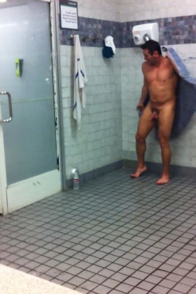 Muscle Mature Hunk Drying Off After Gym Shower My Own Private Locker Room