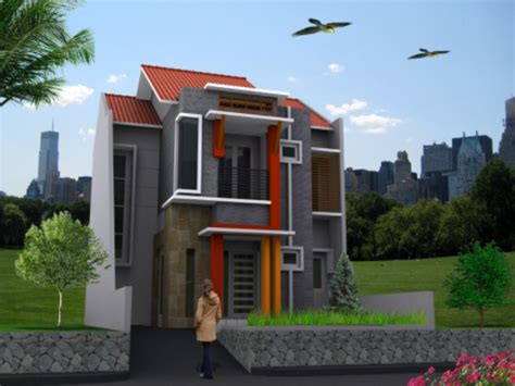 Dimana desain rumah ini memiliki salah satu unsur unik yang jarang ditemukan di desain rumah minimalis 2 lantai tampak depan. 80 Contoh Rumah Minimalis 2 Lantai Modern Sederhana Tampak ...