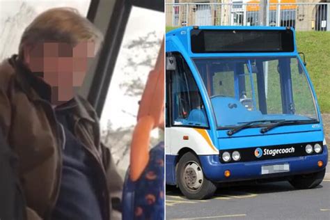 Fife Bus Perv Caught On Camera Performing Sex Act While Leering At