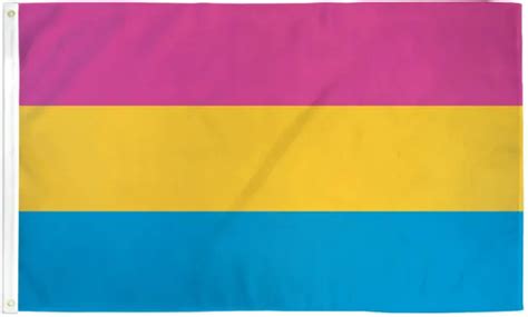 pansexual flag 3x5ft lgbtqia pan pride pansexual pride flag lgbt pride 5x3 100d 7 94 picclick