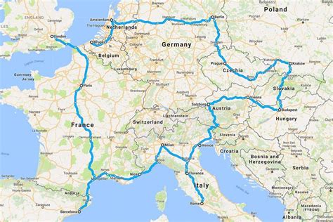 1 Month In Europe The Perfect Europe Itinerary Road Affair Europe