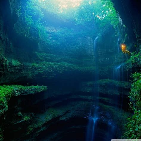 Waterfall Wallpaper Cave Waterfall Wallpapers Wallpaper Cave Cave