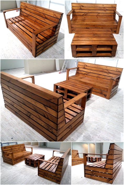 50 Cool Ideas For Wood Pallets Upcycling Wood Pallet Furniture